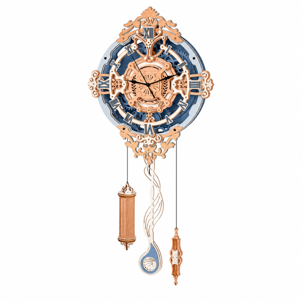 Puzzle 3D Horloge Murale en Bois